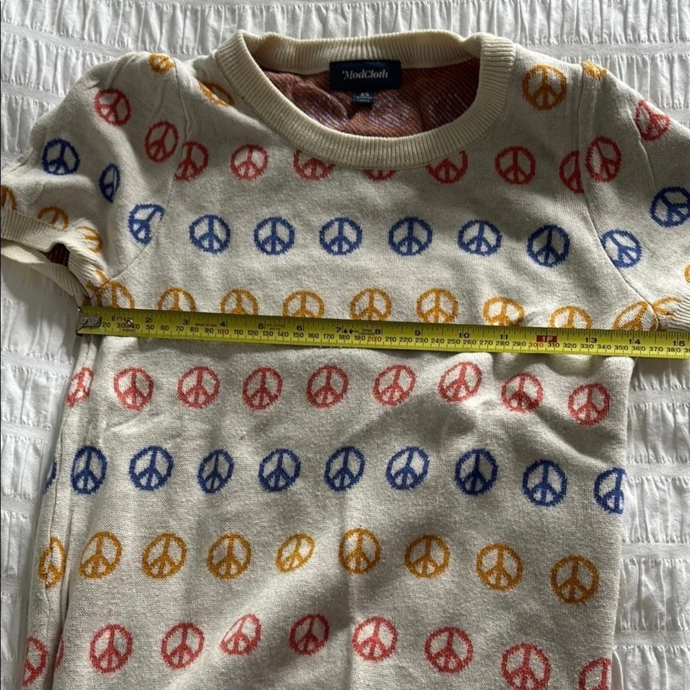 Modcloth Red and Blue Short Sleeve Tee - Picture 5 of 8